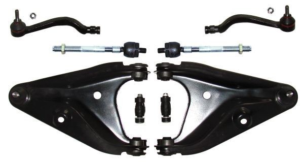 Kit brate suspensie / directie Dacia Sandero I (06.2008 - 12.2012) - 8 piese QWP WSS1007