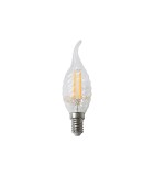 Bec E14 cu filament LED 4W 2700K spirala V-TAC