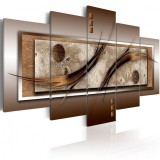 Cumpara ieftin Tablou - Delicate shapes and warm colors 100x50 cm
