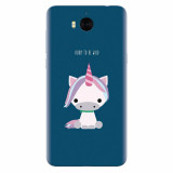 Husa silicon pentru Huawei Y5 2017, Horn To Be Wild Cute Unicorn