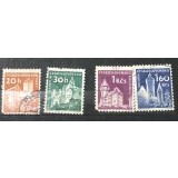 (CEHOSLOVACIA 1 ) Timbre serii Straine Uzuale