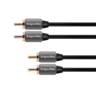 CABLU 2RCA-2RCA 0.5M KRUGER&amp;amp;MATZ EuroGoods Quality foto