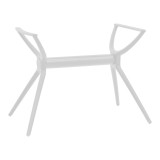 Cumpara ieftin Stalp picior suport blat masuta de cafea Herno alb 106x61x73 cm