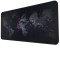 Mousepad Mare Cauciucat pentru Gaming, Birou, Office, Antiderapant, Cusaturi Anti-Rupere, Waterproof, model Harta Lumii, 80 x 30cm, Negru