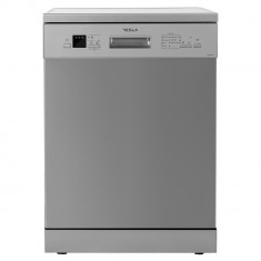 Masina de spalat vase Tesla WD690MX, 14 seturi, 7 programe, Aqua-Stop, Clasa E, Inox