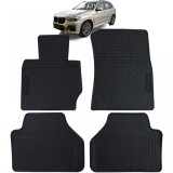 Set Premium de Covorase din Cauciuc Negru pentru BMW X3 F25 10-17 Performance AutoTuning