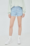 Levi&#039;s pantaloni scurti jeans 501 Original femei, modelator, high waist