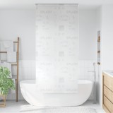 VidaXL Roletă perdea de duș 80x240 cm Imprimeu Splash