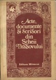 C9795N Acte, documente și scrisori din Șcheii Brașovului, text ales și stabilit de Vasile Oltean, 1980