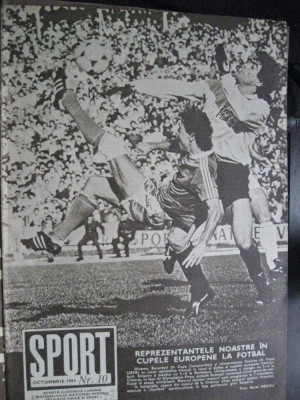 Revista Sport (1984) Dinamo-Omonia, Craiova-Betis, Steaua-Roma, FCM Brasov (pr) foto