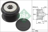 INA 535 0198 10 Sistem roata libera, generator