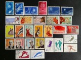 Lot Filatelic Rom&acirc;nesc Variat &ndash; Primul Om &icirc;n Cosmos (Iuri Gagarin), Faună Cinegetică, Sporturi de Iarnă &amp; Aniversări / Poșta Rom&acirc;nă (1961) - A583
