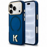Husa MagSafe pentru Apple iPhone 18 Pro / 17 Pro, Karl Lagerfeld, IML Karl Head Logo, Albastra