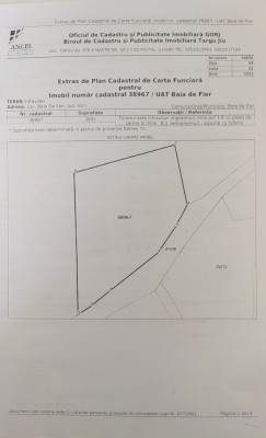 Teren de v&amp;acirc;nzare foto