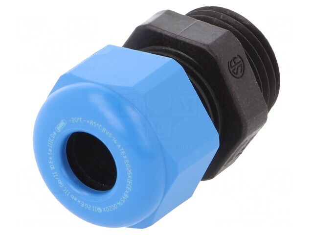Garnitură etanşare NPT 1/2 IP68 poliamidă negru-albastru