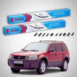 Cumpara ieftin Ștergătoare Ford Maverick Gen II SUV 2000-2007 | Set Față Flat Premium &ndash; TeamCar&reg;
