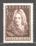 Austria.1956 300 ani nastere J.B.F.von Erlach:Pictura-arhitect MA.591