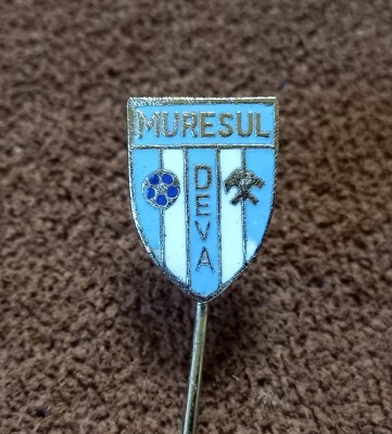 Insigna fotbal - &amp;quot;MURESUL&amp;quot; DEVA (varianta 3) foto