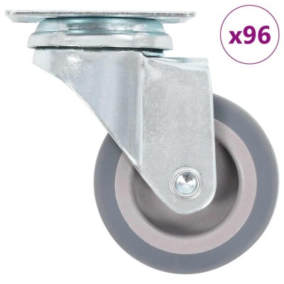 vidaXL Roți pivotante, 96 buc., 50 mm 277905 foto