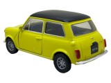 Macheta Mini Cooper 1300 galben negru 1:43