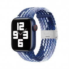 Curea Apple Watch Braided Loop Blueberry 45 44 42mm