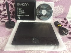 TABLETA GRAFICA WACOM BAMBOO MTE-450A FUNCTIONALA.CITITI VA ROG DESCRIEREA! foto