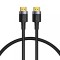 CABLU video Baseus Cafule, HDMI (T) la HDMI (T), rezolutie maxima 4K UHD (3840 x 2160) la 60 Hz, conectori auriti, 1m, negru &quot;CADKLF-E01&quot; (timbru verd