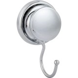 C&acirc;rlig Cu Ventuză Metalica &ndash; Crom | Cuiere Baie