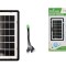 Panou solar portabil CcLamp CL-639 cu intrare USB pentru incarcare telefon