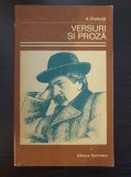 VERSURI SI PROZA - A. Vlahuta