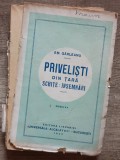 Privelisti din tara: schite, insemnari - Emil Garleanu// 1925