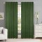 Draperie tip tesatura in cu rejansa transparenta cu ate pentru galerie, Madison, 250x210 cm, densitate 700 g/ml, Olivia, 1 buc