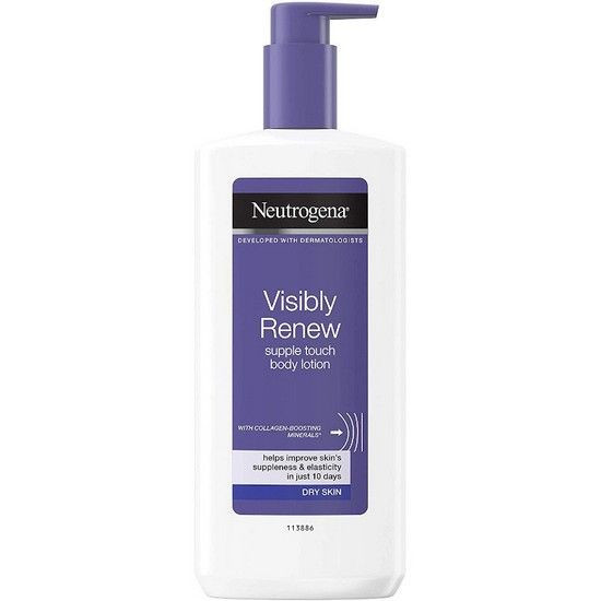 Lotiune de Corp, Neutrogena, Visibly Renew, pentru Ingrijire Intensa si Hidratare Puternica, 400ml