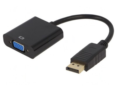 Adaptor DisplayPort 1.1a 0,15m Negru foto