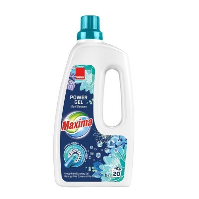 Detergent Sano Maxima Power Gel Blue Blossom 1L, 20 de spalari foto