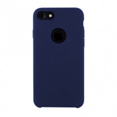 Husa Premium Liquid Silicon iPhone 7 / 8 Blue foto