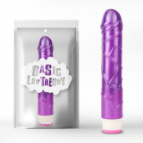 Vibrator Natural Basic Pulsator Purple, [ 23 cm x 4,3 cm ]