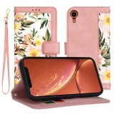 Husa personalizata fete iPhone XR Techsuit FlipCraft, roz