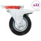 vidaXL Roți pivotante, 32 buc., 100 mm