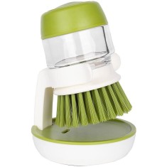 Perie de Vase cu Dozator Detergent suport depozitare utilizare universala foto