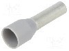 Terminal cu compresie, cablu 4mm2, cositorit, WEIDM&Uuml;LLER - 9019190000 H4,0/18D GR