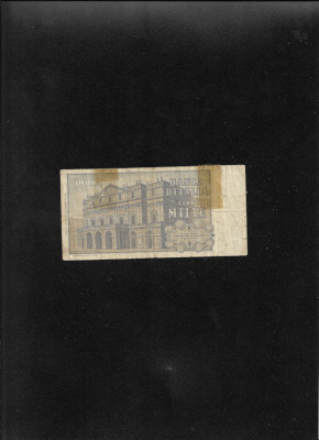 Italia 1000 lire 1969(81) seria486104 uzata foto