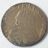 Franta 12 Sols 1/10 Ecu 1726 B Argint Ludovic XV - Moneda Argint Franceza