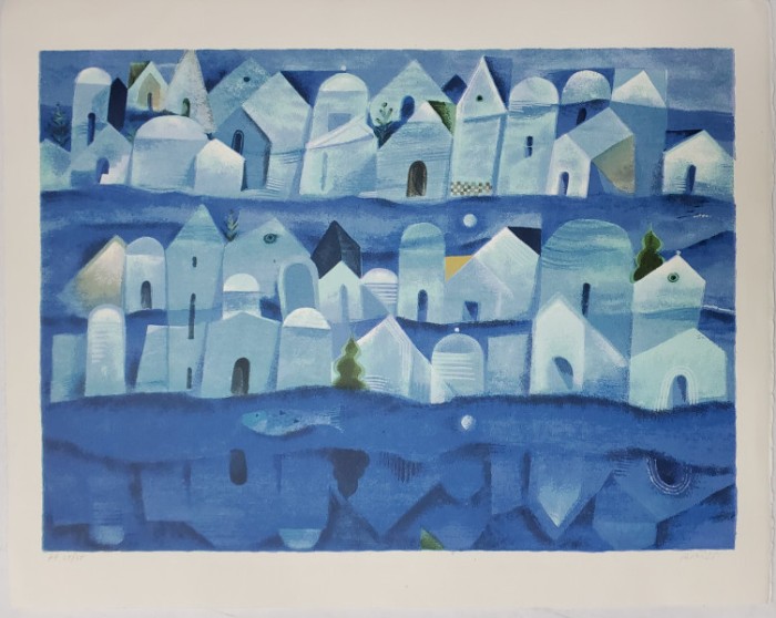 Sami Briss ( 1930 - ) - Landscape
