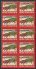 1947 SUA - Bloc de10 vignete de Craciun + Campanie Anti Tuberculoza, TBC, Medical, Nestampilat