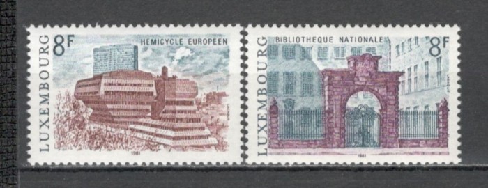 Luxemburg.1981 Cladiri ML.160