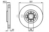 Disc frana AUDI A4 (8D2, B5) (1994 - 2001) BOSCH 0 986 478 985