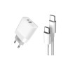 Incarcator retea USB/USB-C, Quick Charge QC3.0 20W cu cablu Type-C Cod:XO-L64-NB124 Automotive TrustedCars, Oem