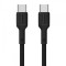 Cablu Date si Incarcare USB-C - USB-C Dudao L9C, 65W, 1m, Negru