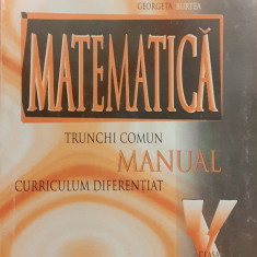 Matematica trunchi comun manual curriculul diferentiat clasa a X-a